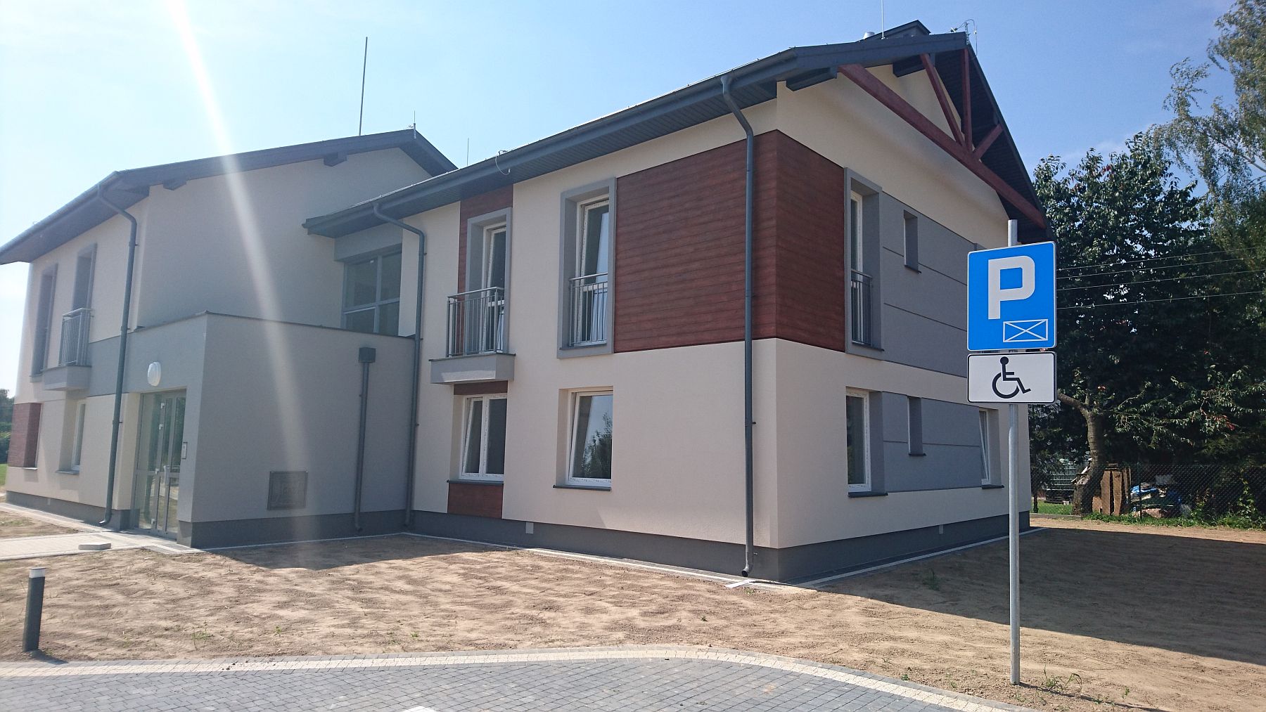 Elewacja północno-wschodnia